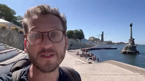 🇺🇦GraphicWar18+🔥"Halfwit British Newsman" in Crimea Explosions - Glory to Ukraine Armed Forces(ZSU)