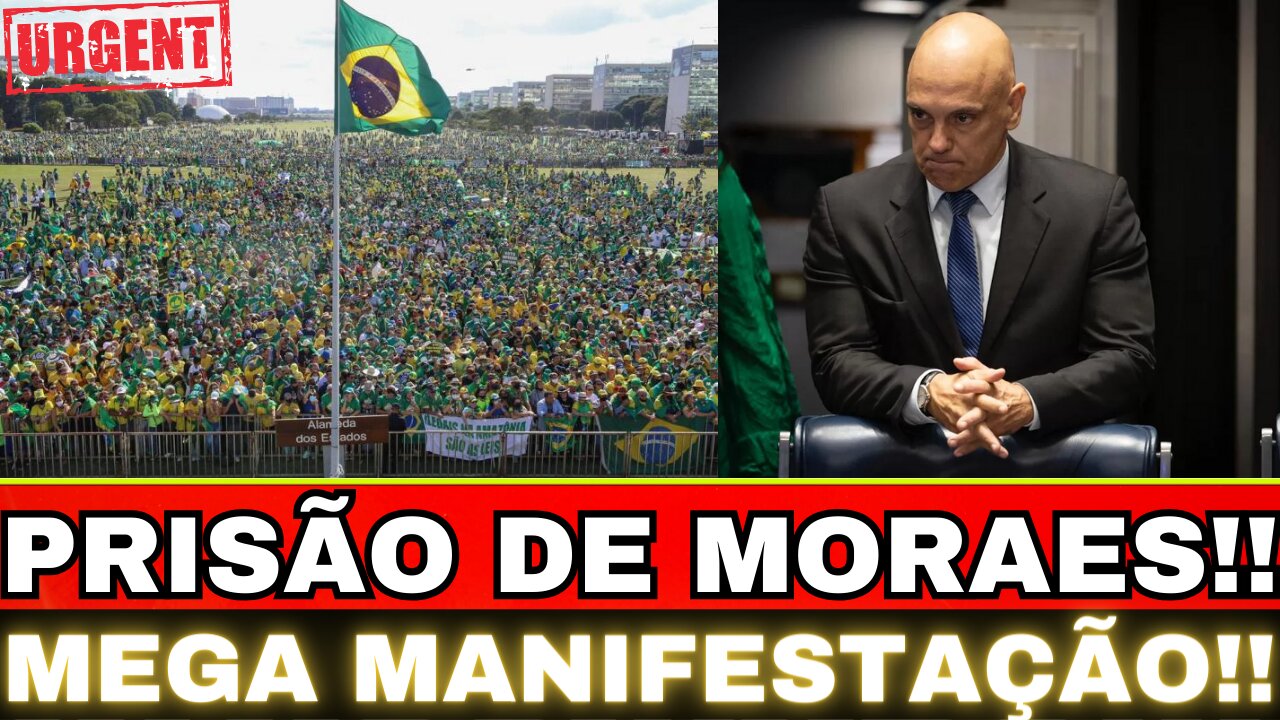 URGENTE!! MEGA MANIFESTAÇÃO!! IMPEACHMENT DE MORAES!! ACABOU....