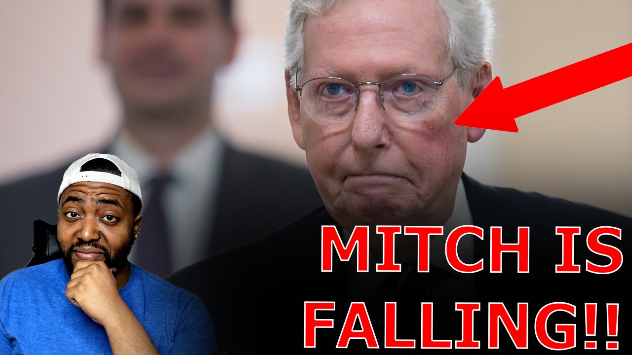 Mitch McConnell MALFUNCTIONS AND FALLS Again After Dissing MAGA As GOP Senators FOLD To Trump