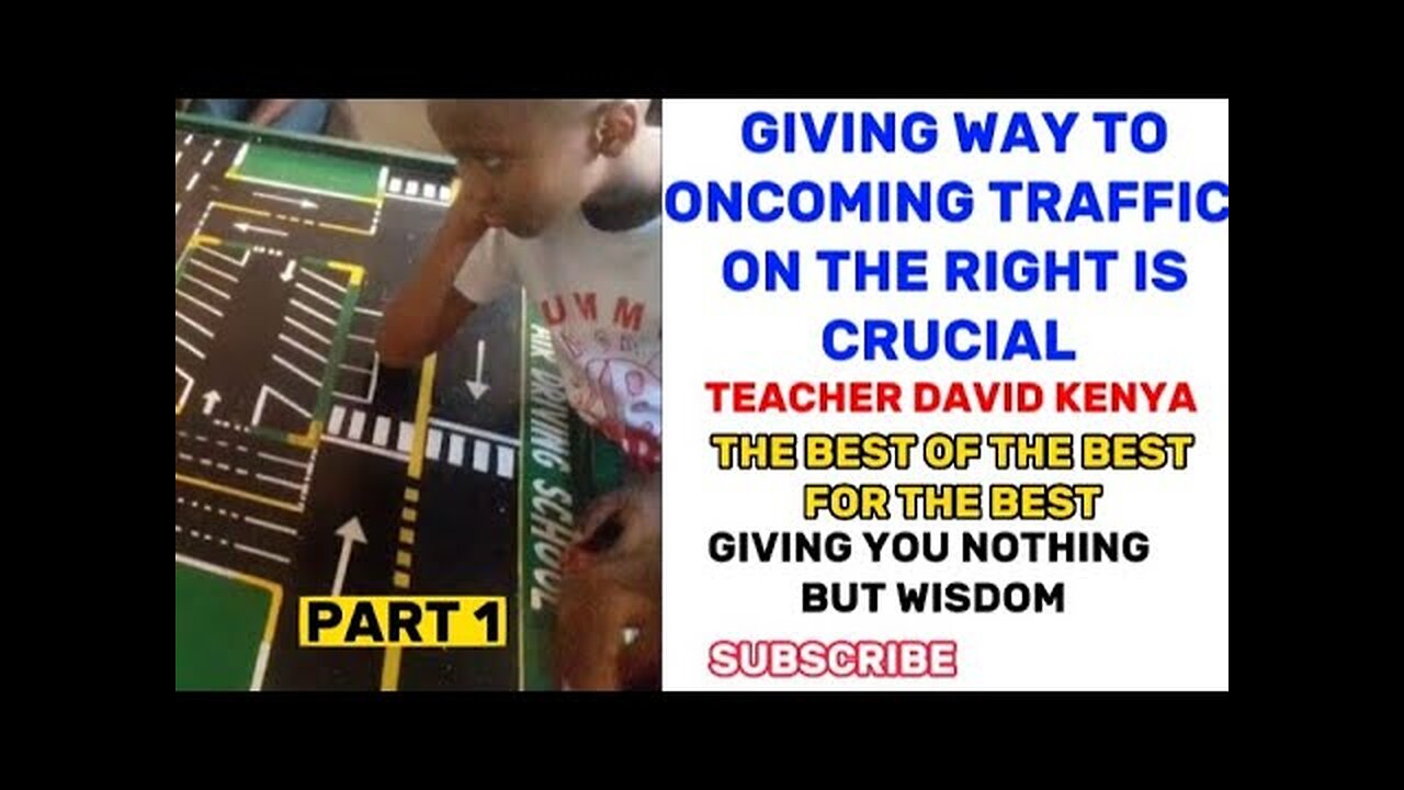 LESSON 16 - WHAT YOU SHOULD LEARN (GIVE WAY) BEFORE GOING FOR NTSA FINAL EXAM / PART 1