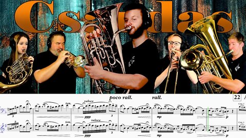 Vittorio Monti "Czardas" EUPHONIUM SOLO with SUPER A at the END!!!