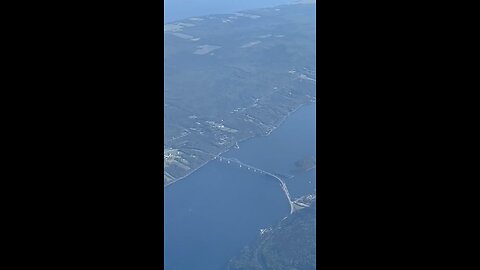 1300ft Above The Seal Island Bridge In Cape Breton Island