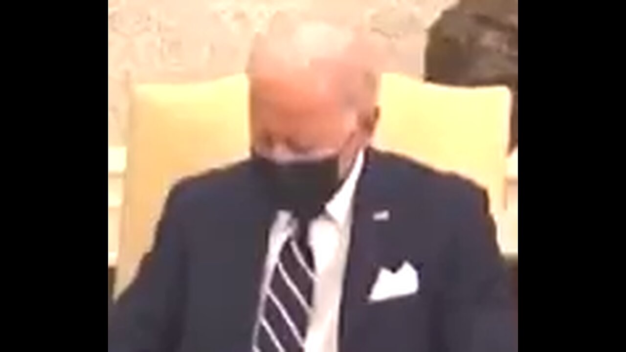 2021: Biden falls asleep next to Jew