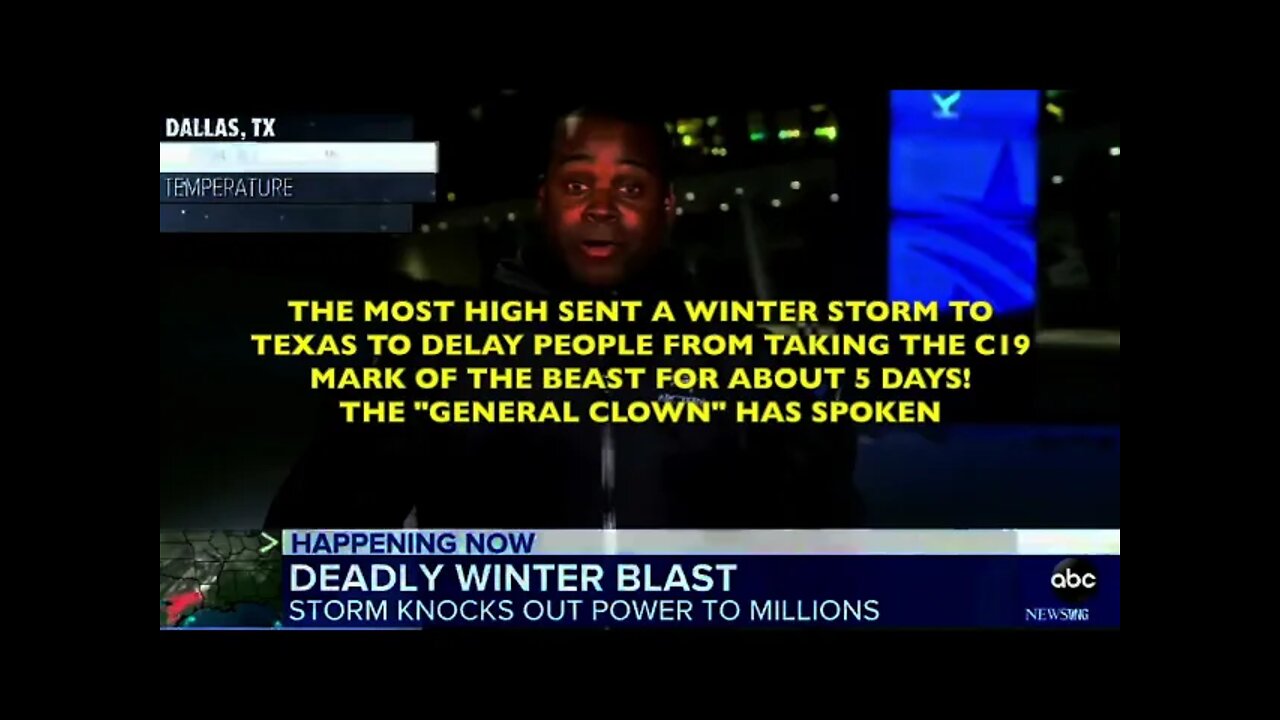 False Prophet Wally Carlson Says God Sent Texas A Winter Storm To Delay The Mark Of The Beast 5 Days