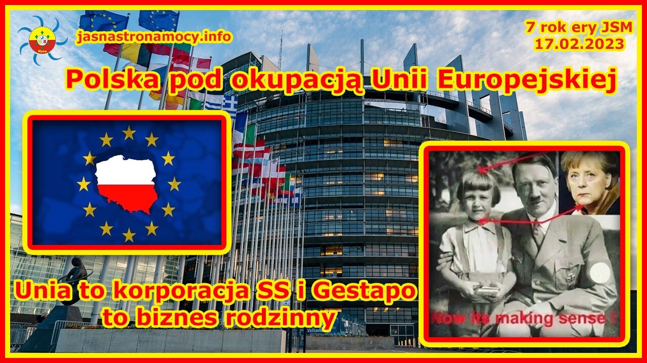 Polska pod okupacją Unii Europejskiej Unia to korporacja SS i Gestapo to biznes rodzinny