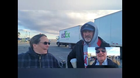 still waiting at the PEOPLES CONVOY 2-23-22