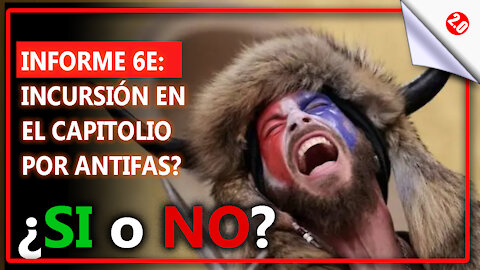 ASALTO AL CAPITOLIO ¿ANTIFAS?