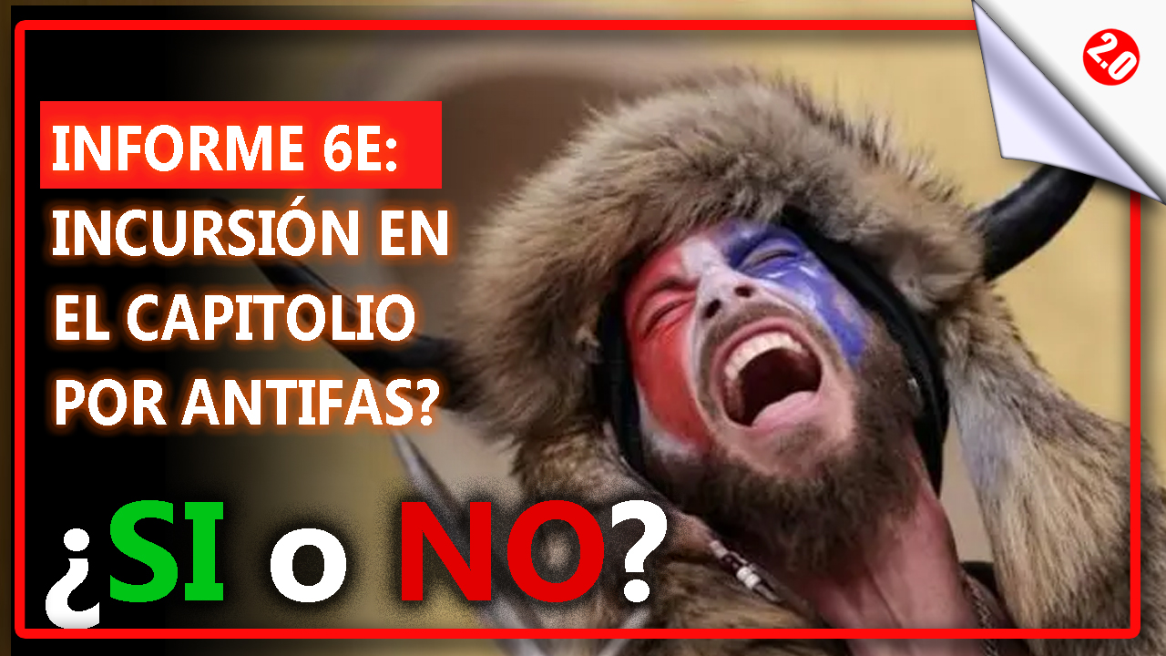 ASALTO AL CAPITOLIO ¿ANTIFAS?