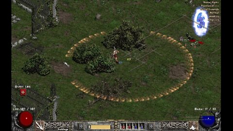 Kamahl Level 6 Barb Vs. Blood Raven | Project Diablo 2 Season 2