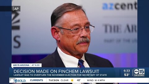 Judge expected to make decision on Finchem lawsuit