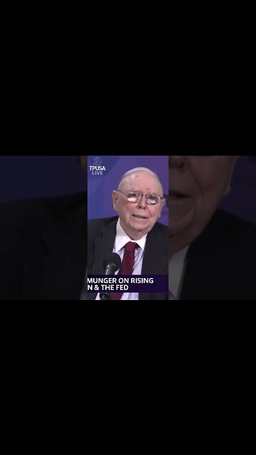 BILLIONAIRE CHARLIE MUNGER HAS A SHOCKING WARNING ABOUT INFLATION