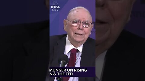 BILLIONAIRE CHARLIE MUNGER HAS A SHOCKING WARNING ABOUT INFLATION