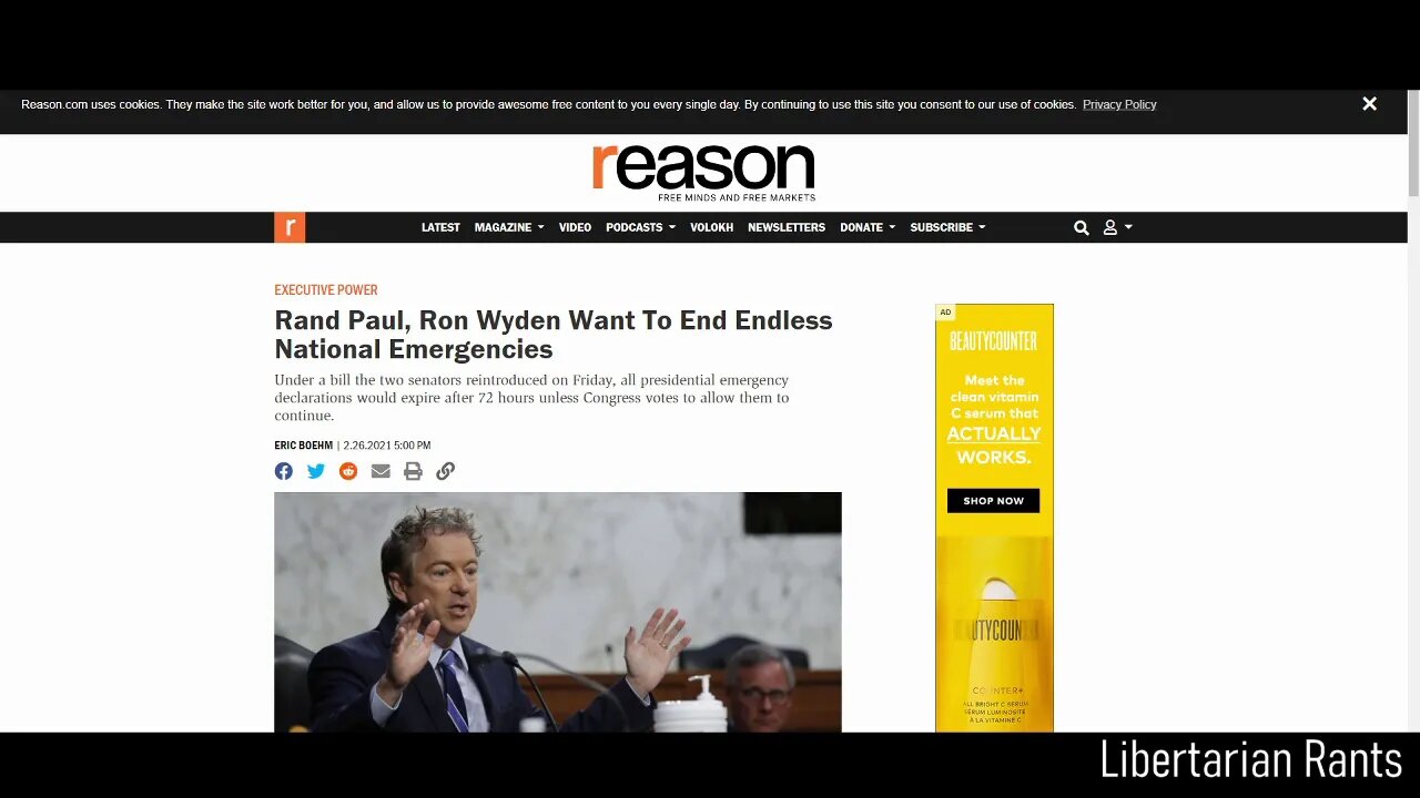 End The Endless Emergency Powers of Government