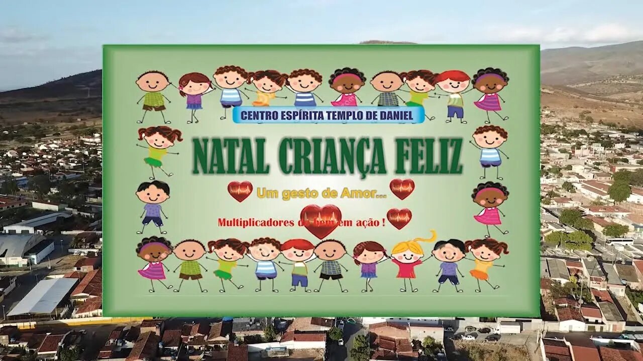 🛰 Natal Criança Feliz - Centro Espírita Templo de Daniel