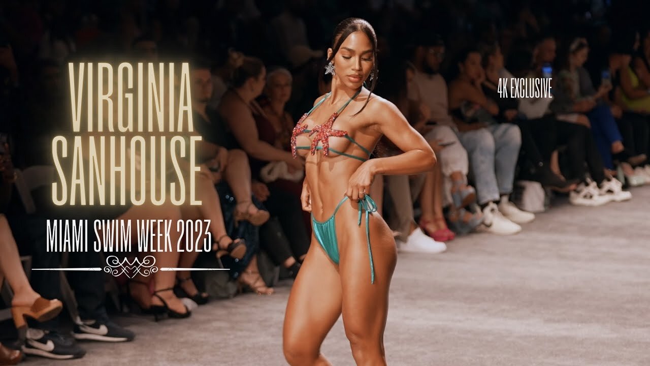 Virginia Sanhouse In Slow Motion _ Miami Swim Week 2023 _ Art Hearts Fashion