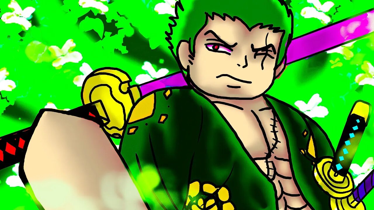 𝗙𝗜𝗡𝗔𝗟𝗠𝗘𝗡𝗧𝗘... DEPOIS DE MUITO TEMPO FIZ O ZORO WANO NO ANIME WARRIORS CORTA ATÉ ÁGUA