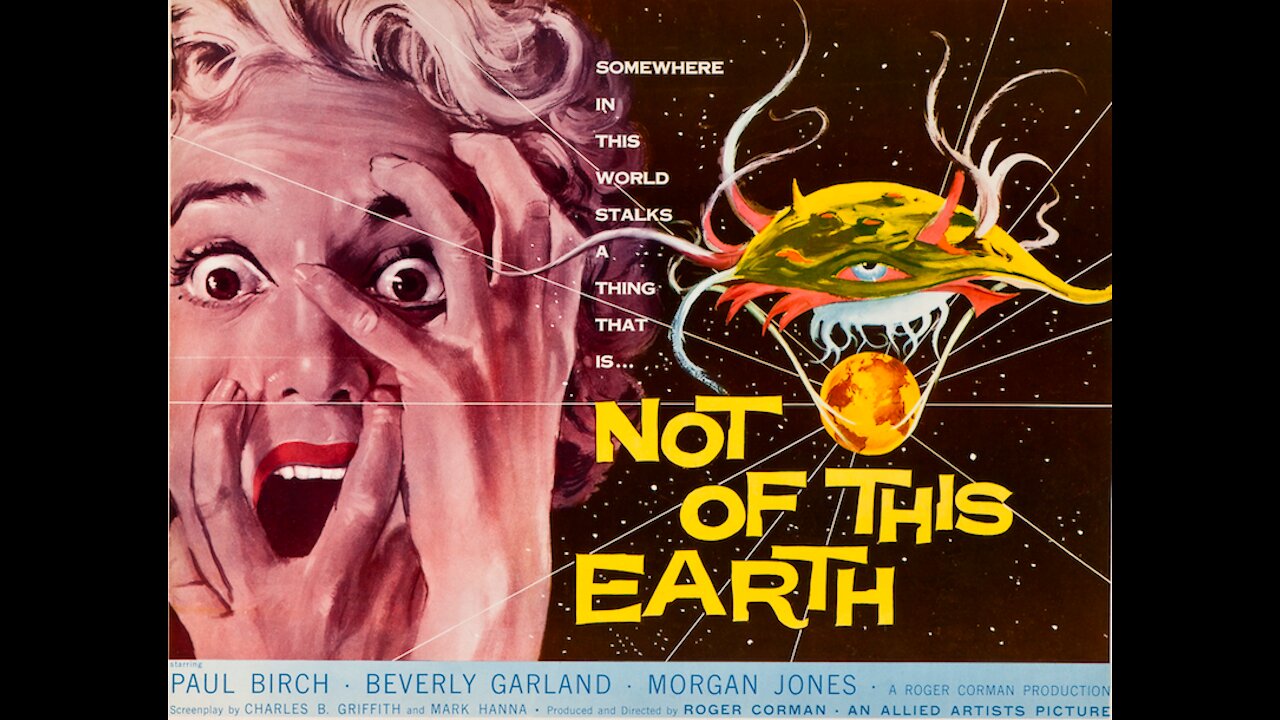 Roger Corman NOT OF THIS EARTH 1957 Horrific Vampire Aliens Invade Earth for New Blood FULL MOVIE