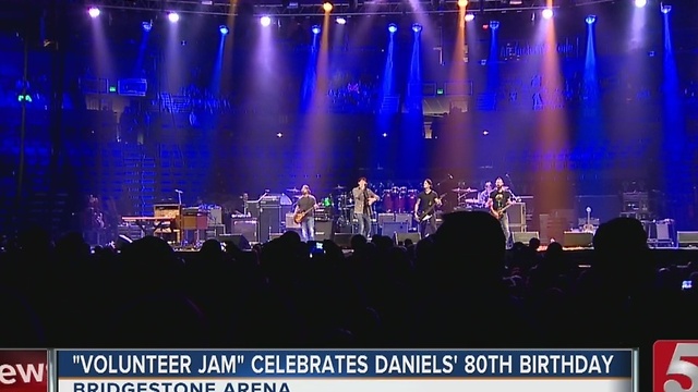 Money Raised For Veterans At Charlie Daniels' Volunteer Jam