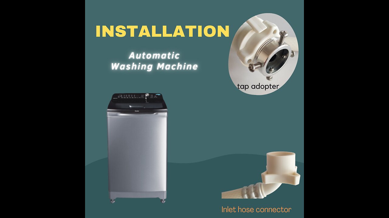 Automatic washing machine installation