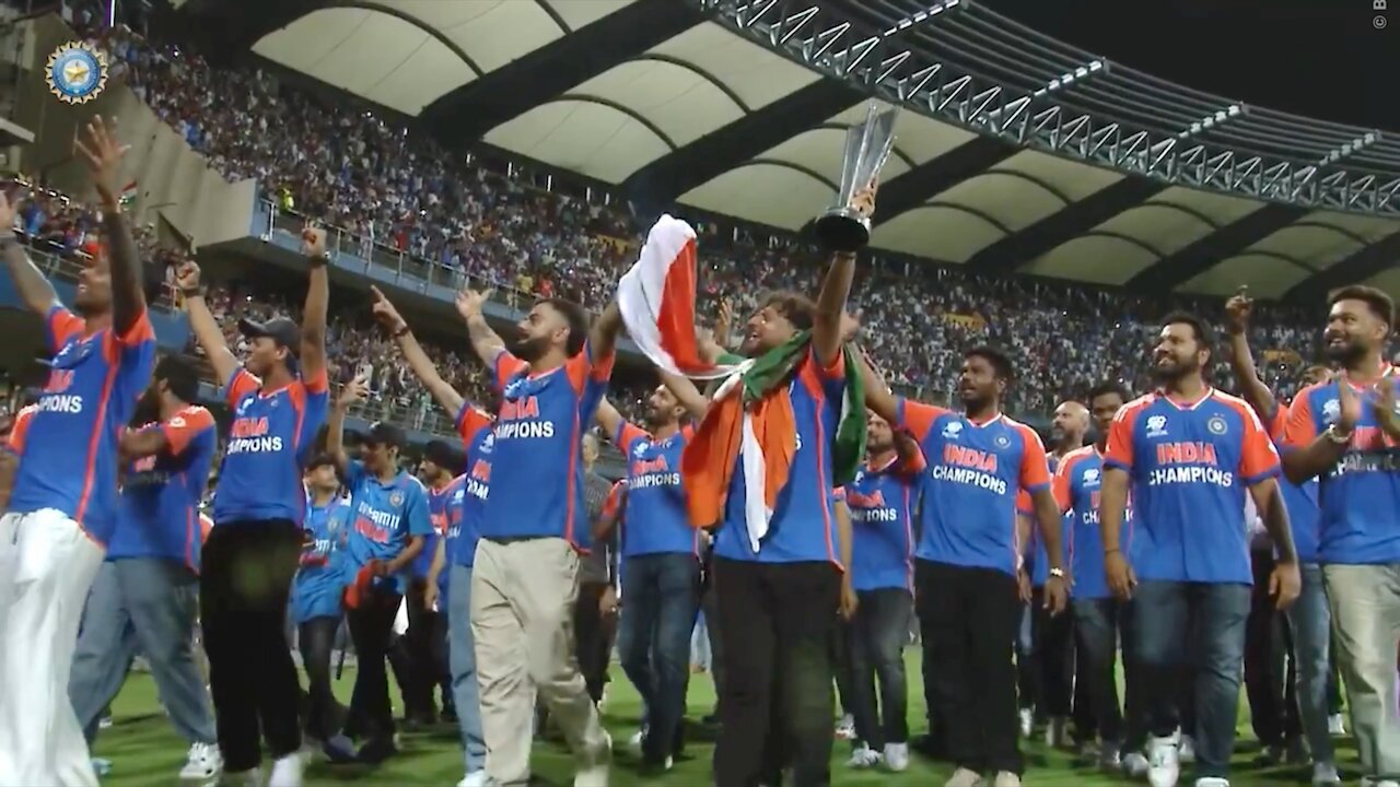 The Grand Event at Wankhede for the Men in Blue