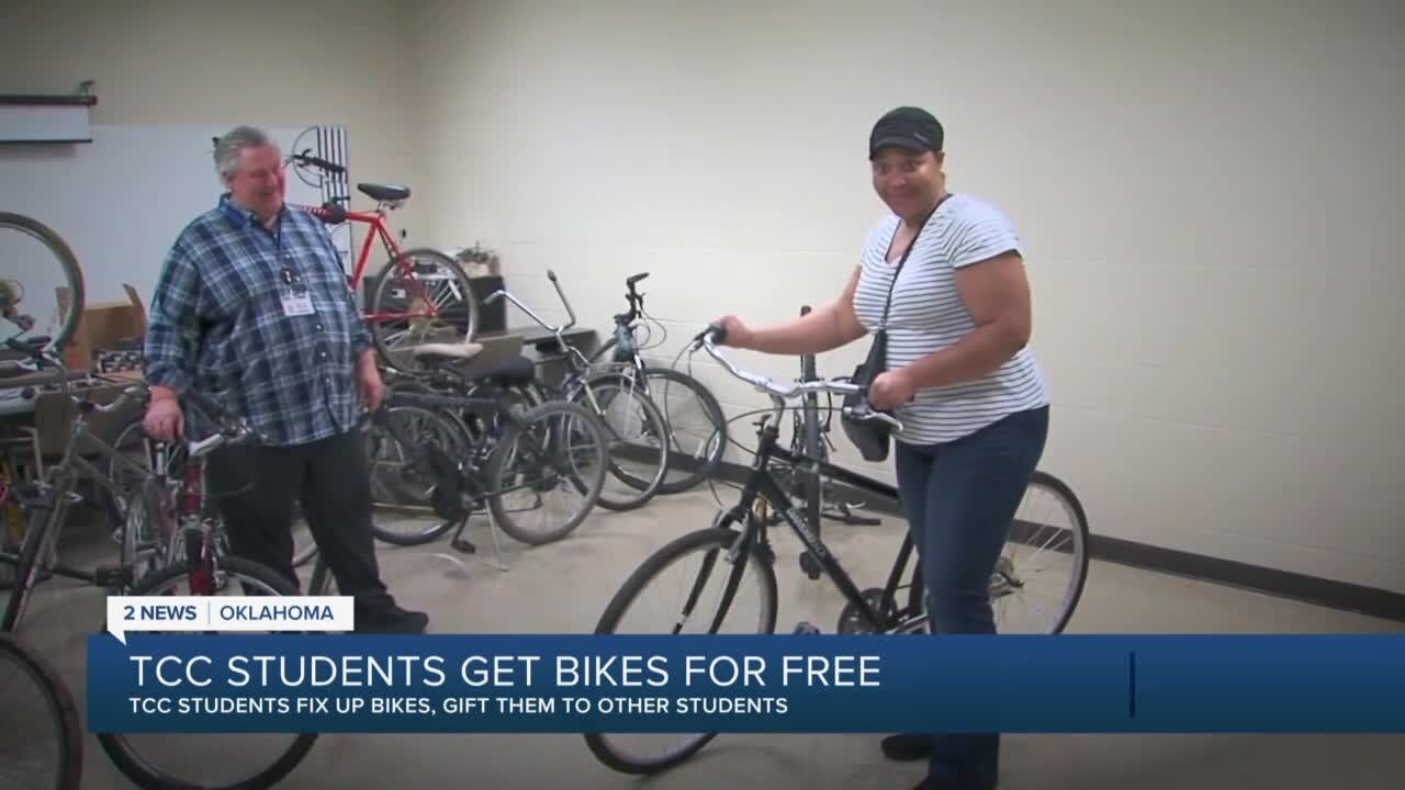 TCC Students Get Bikes For Free
