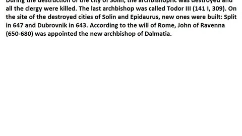 Svetimirovic Dynasty 640 - 794