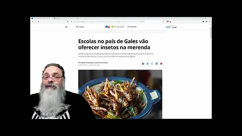 PAÍS DE GALES quer ensinar CRIANÇAS de 5 a 11 anos a COMER INSETO