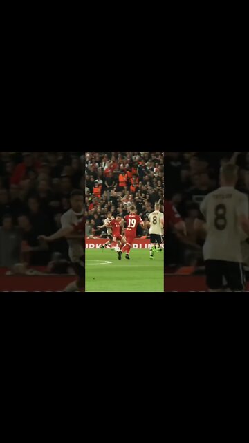 MoSalah's cool finish opened the scoring in LIVAJA 🙌 #shorts #football #clips #shortsfeed