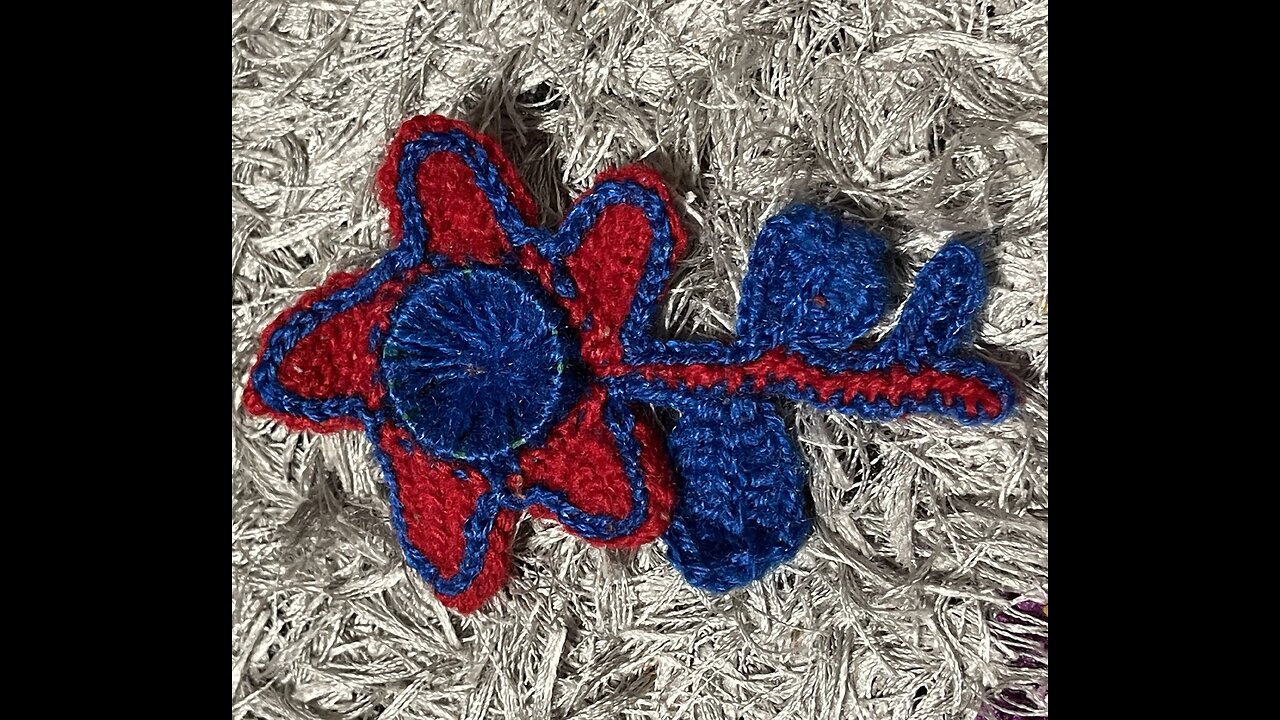 Crochet flower/ easy way to make flowers for beginners