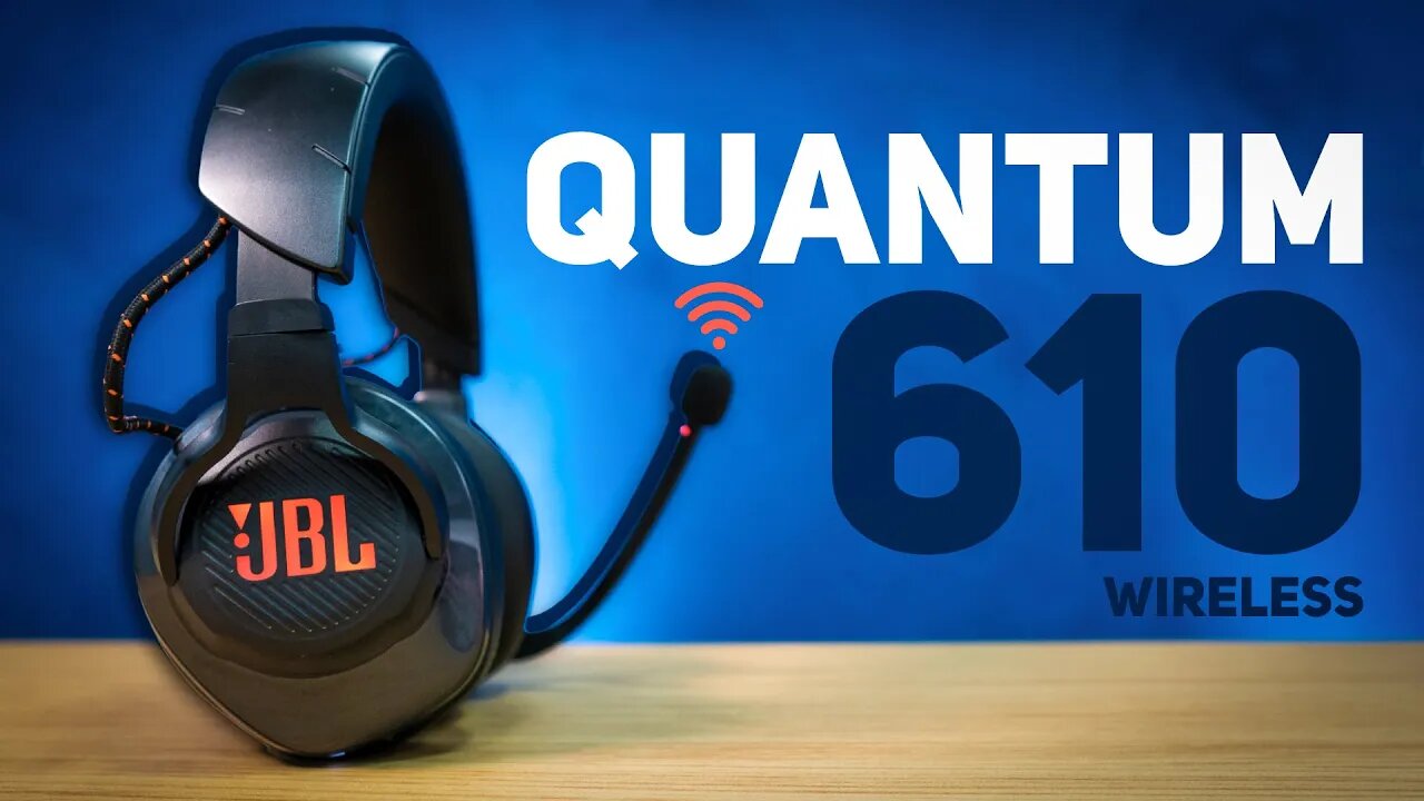 O MELHOR HEADSET WIRELESS! JBL QUANTUM 610 - 40H de BATERIA e MULTI PLATAFORMA!