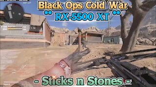 CoD: Black Ops Cold War *STICKS n STONES* | R7-1700X + RX 5500 XT [Client Requested]