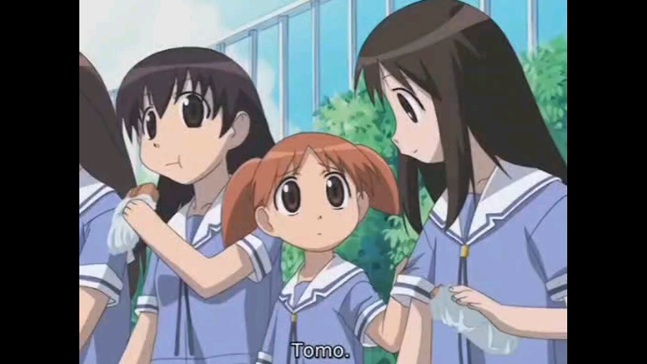 Azumanga Daioh: Chiyo being concerned about Osaka