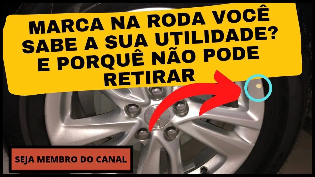 Já pensou o que seria essa marca na roda ? confere o video para entender!