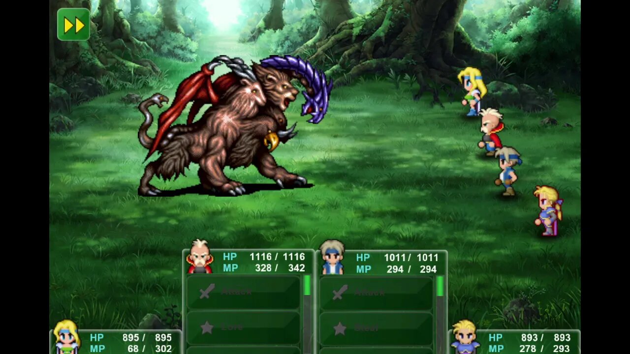 Final Fantasy 6 (Grinding, Skippable part)