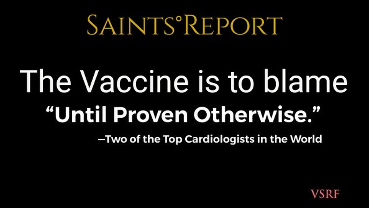 2419. ⚫Vaccines are to be blamed UNTIL PROVEN OTHERWISE