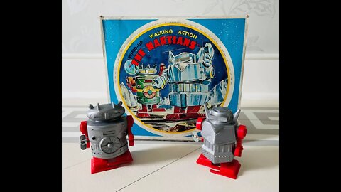 WOW!! One dozen Martian Robots in 1 box!