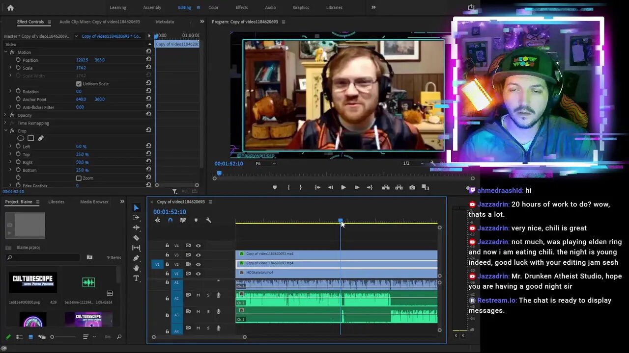 Editing Hangout (NGHOM STREAM LIVE)