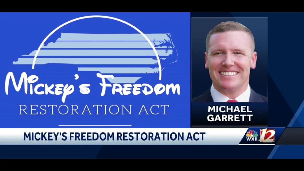 North Carolina Senator Wants to Bring Disney Parks to NC via Mickey’s Freedom Restoration Act