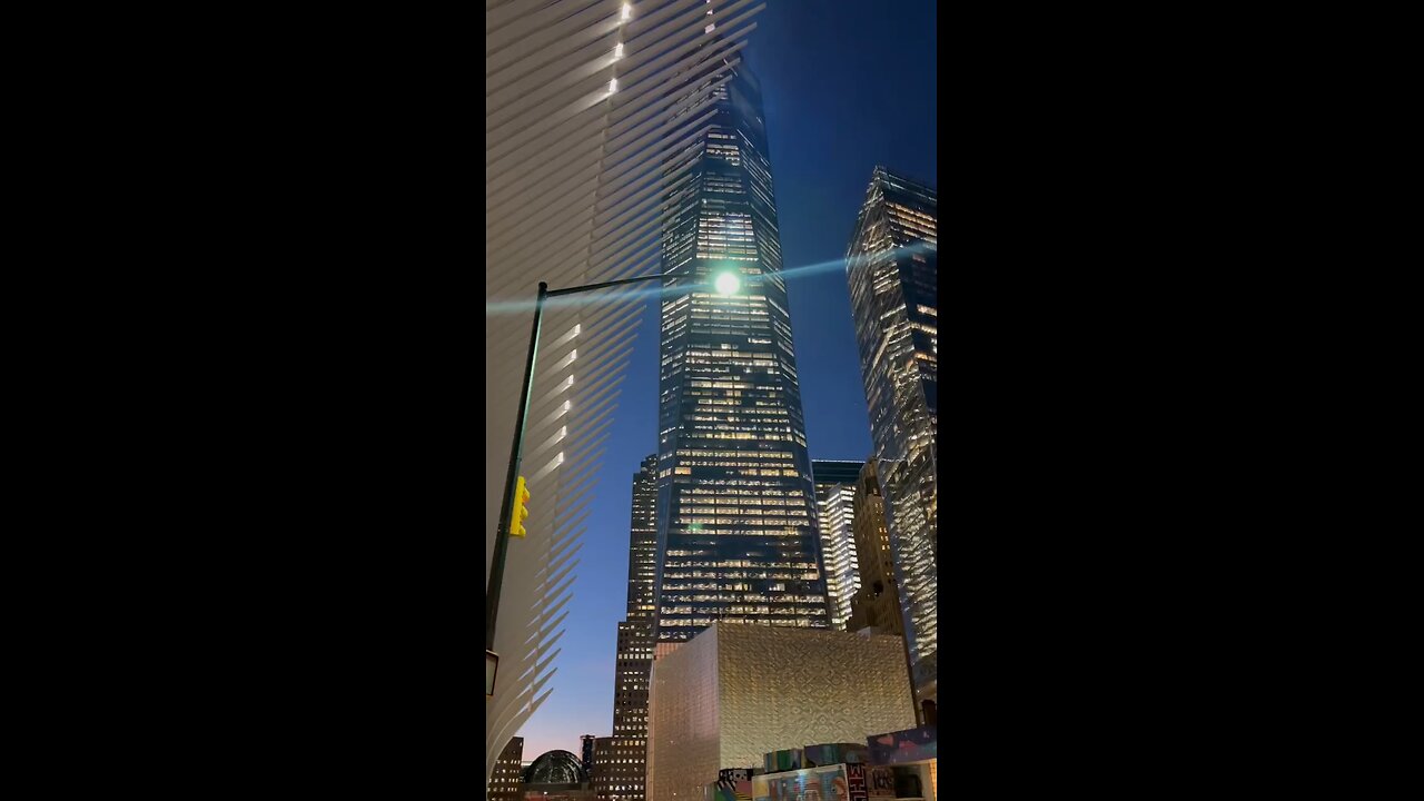 World trader center Love New York City.