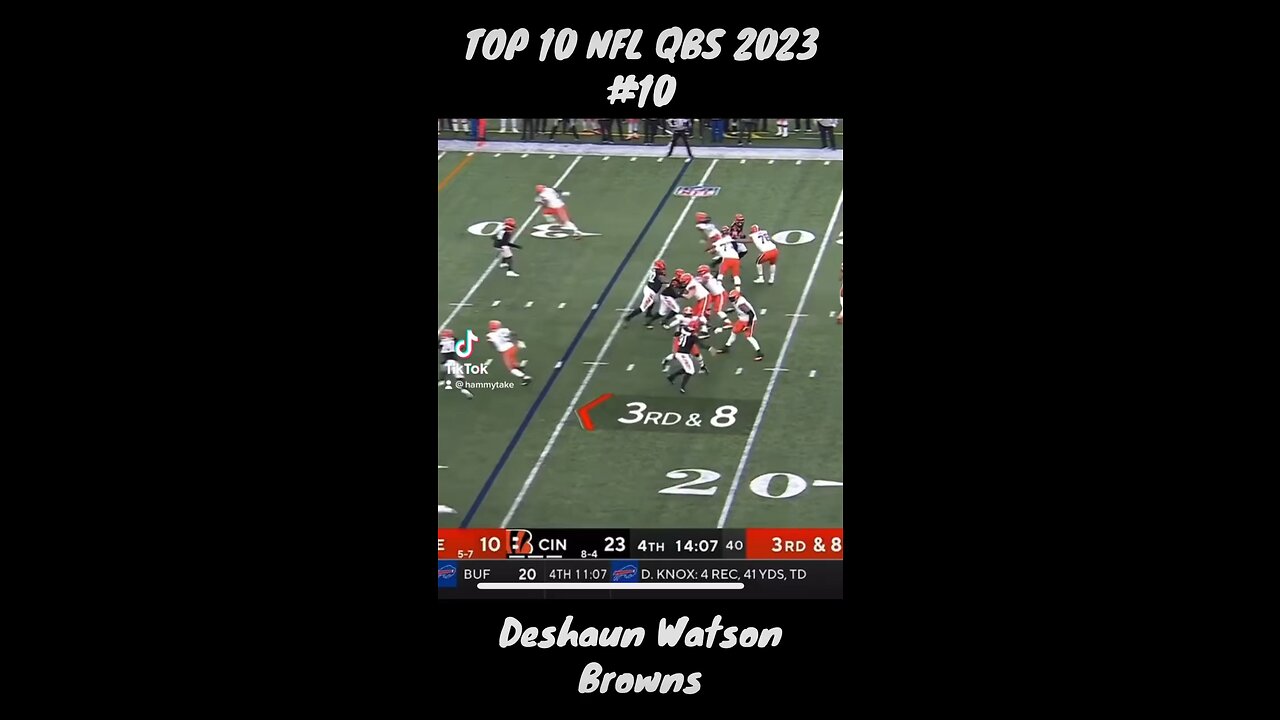 TOP 10 NFL QBS IN 2023