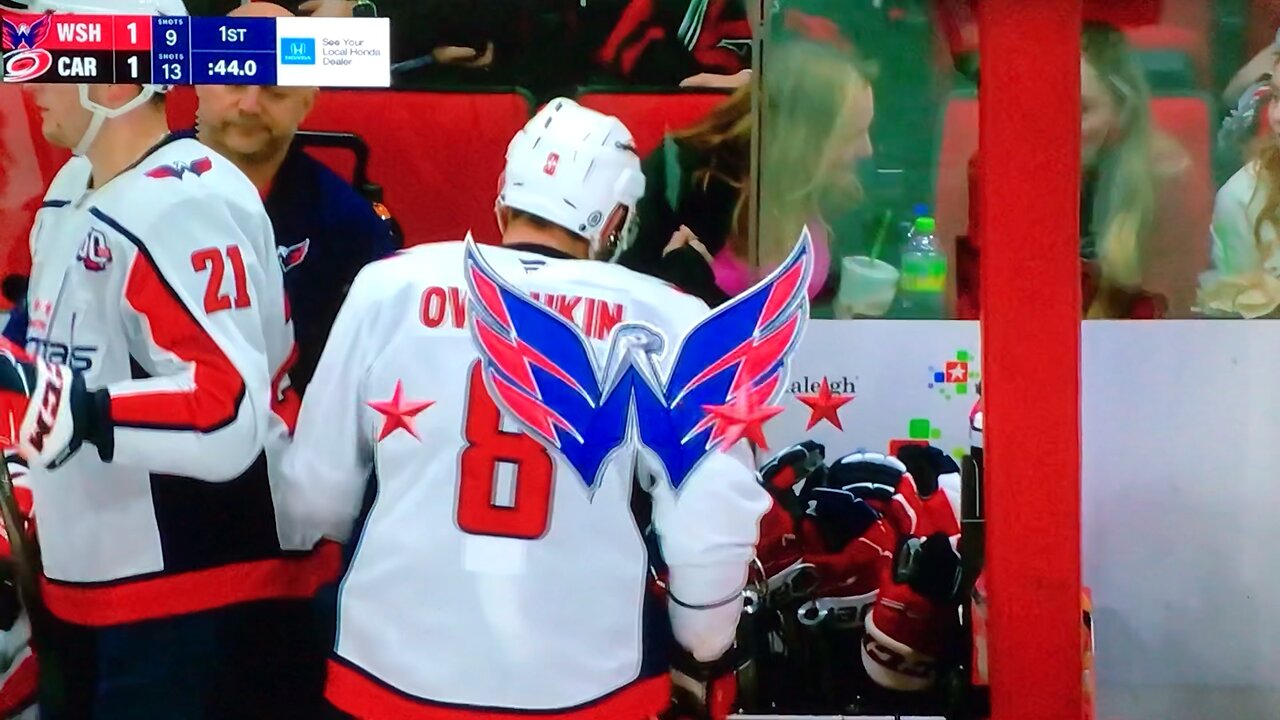 Capitals LW #8 Alex Ovechkin PP🥅(7)🏒Slap-Shot Goal *goal #860*