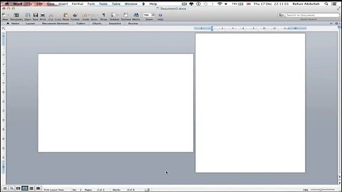 Portrait and Landscape in Same Word Document on a Mac