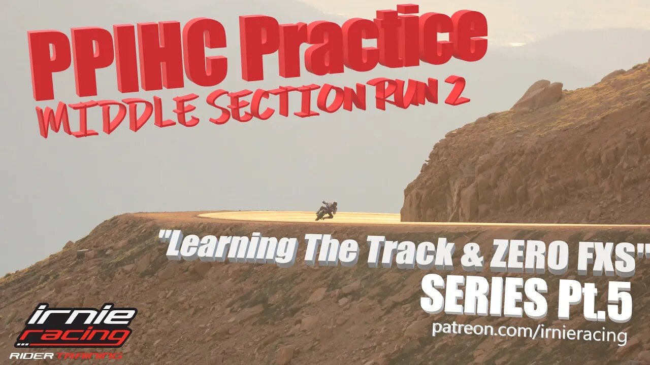 PPIHC Motorcycle Practice Middle Section Run 2 - Team Hollywood Electric ZERO Motorcycles FXS Pt.5