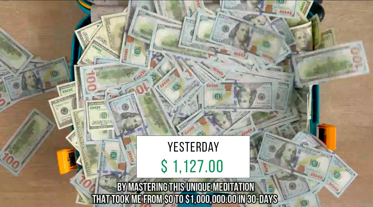 Listen To This 20 Word Script Used By Billionaires To Manifest Anything 100X Faster!