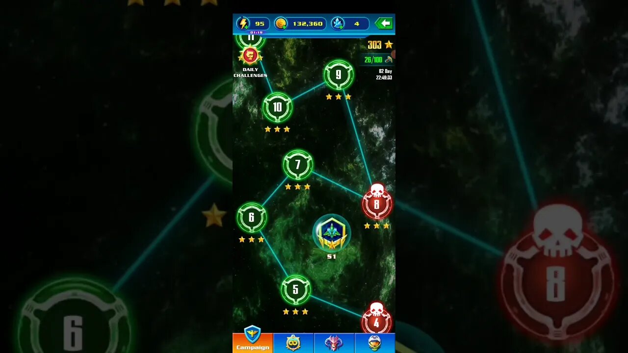 GALAXY ATTACK ALIEN SHOOTER LEVEL 6 CRAZY