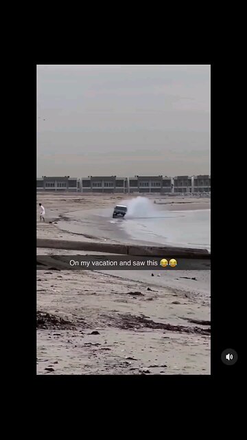 Guy gets ejected from FJ cruiser