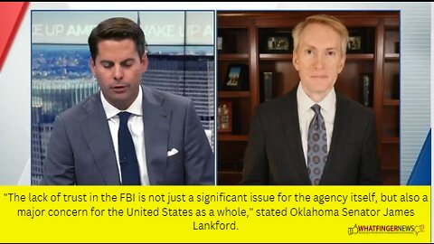 The lack of trust in the FBI is not just a significant issue for the agency itself