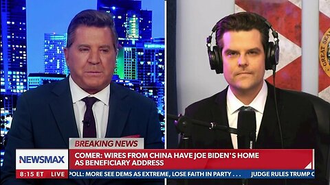 Comer reveals bank wires linking President Biden to China payments