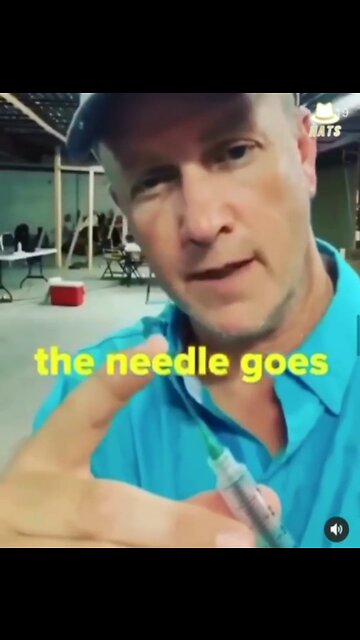 When famous people take the vax live on tv