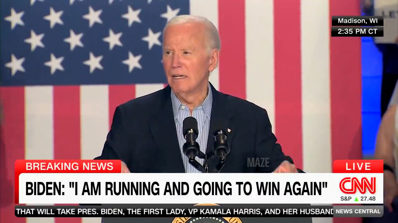 Biden The Time Traveler: Watch As 'Sharp, Focused' President Says He'll Beat Trump Again In 2020